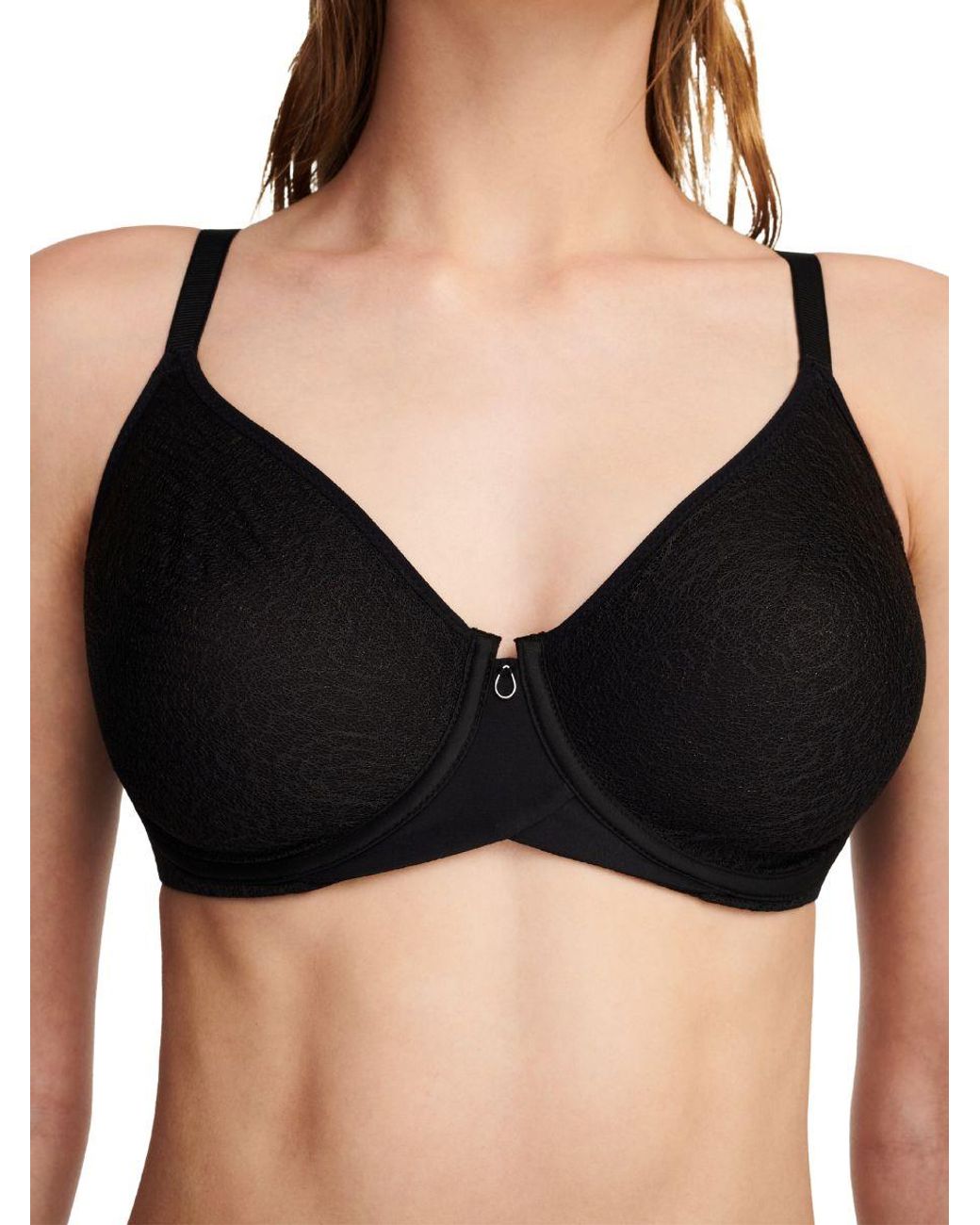 Chantelle Black Cloudia Covering Full Cup Bra