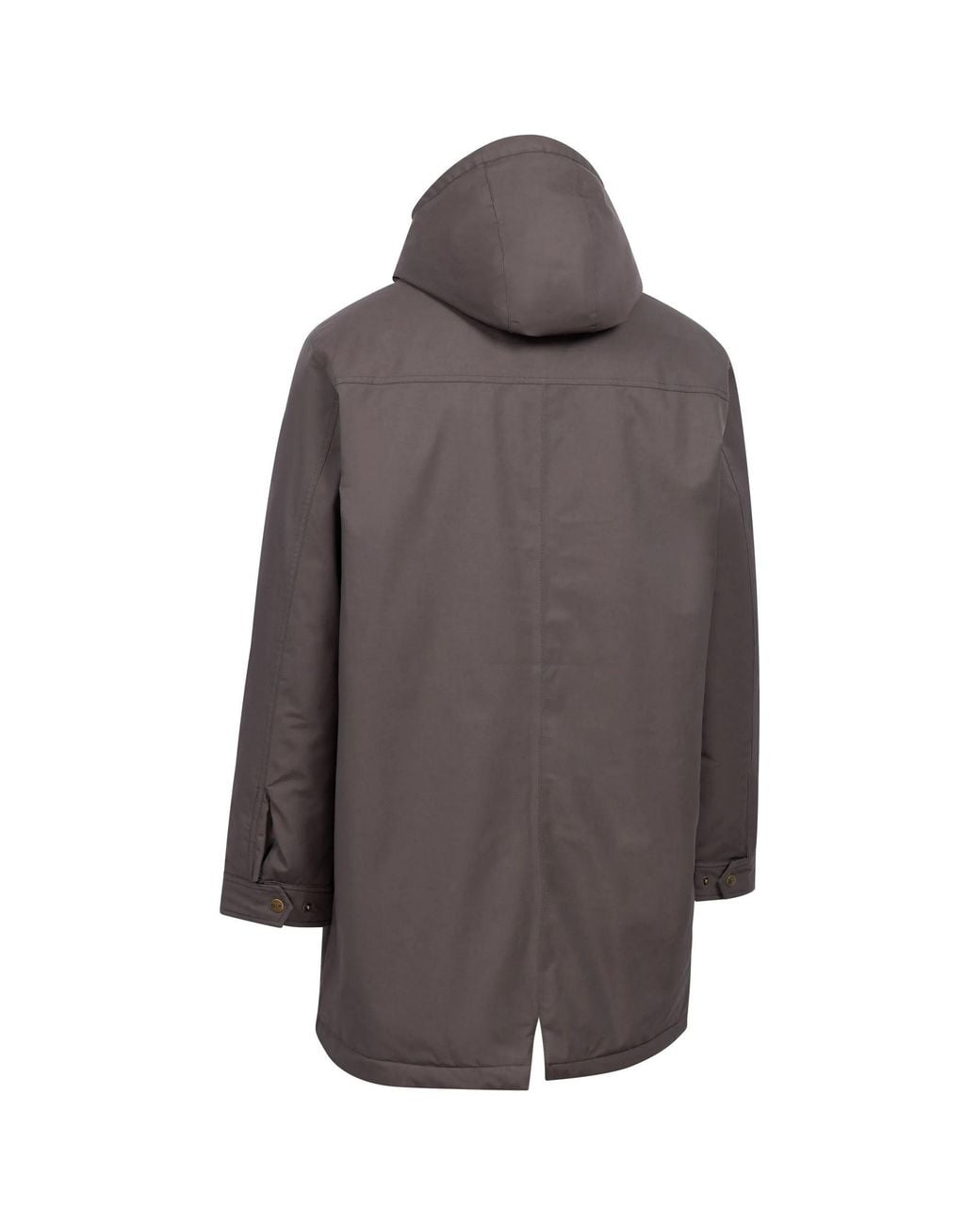 Trespass Brown Macleod Dlx Padded Waterproof Jacket for men