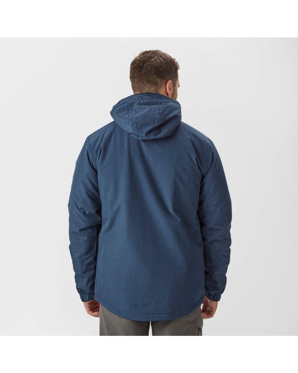 Peter Storm Typhoon Waterproof Jacket With Adjustable Hood Hiking Raincoat in Blue for Men Lyst UK