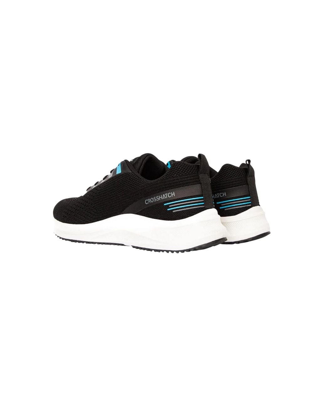 Crosshatch Black Rivas Trainers for men