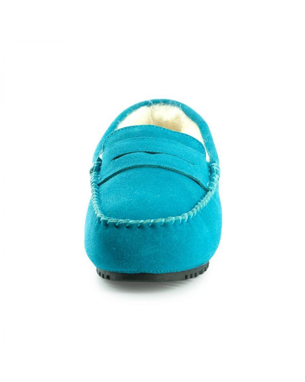 Aus Wooli Blue Australia Byronbay Cosy Moccasins