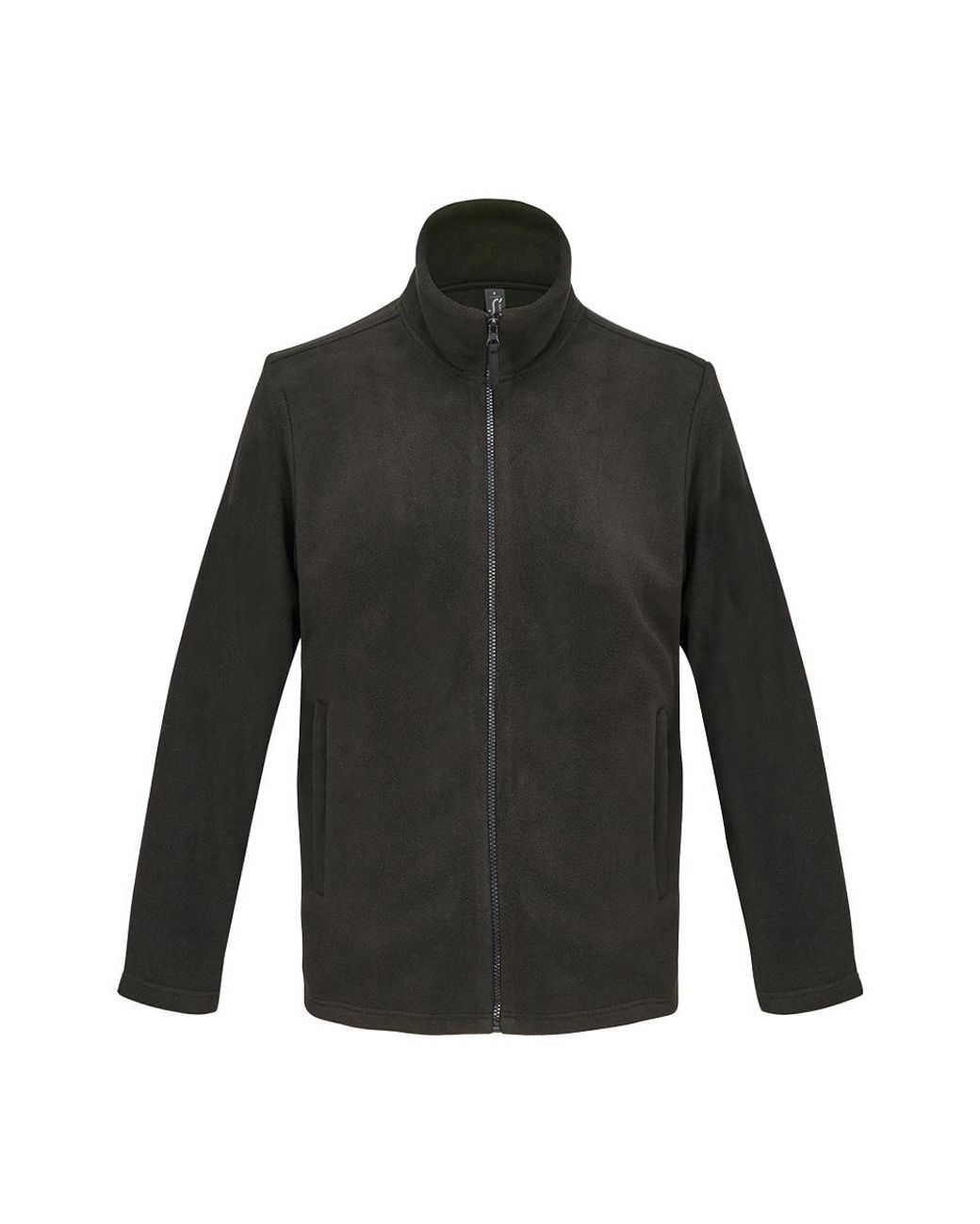 Sol's Black Adult Nitro Microfleece Jacket