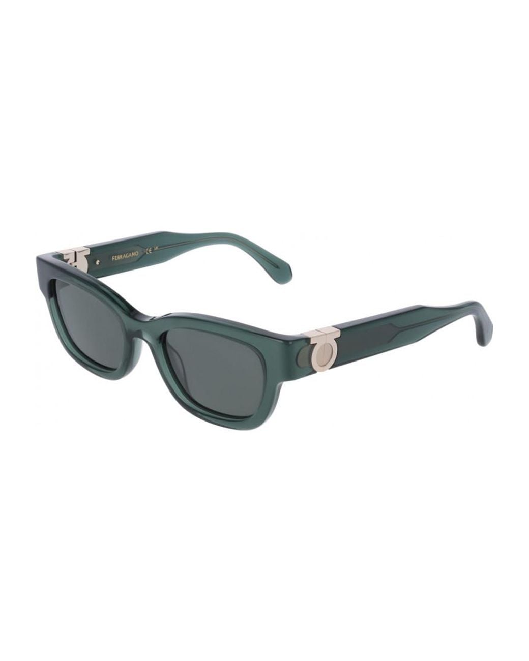 Ferragamo Green Sf2067S 52 317 Sunglasses