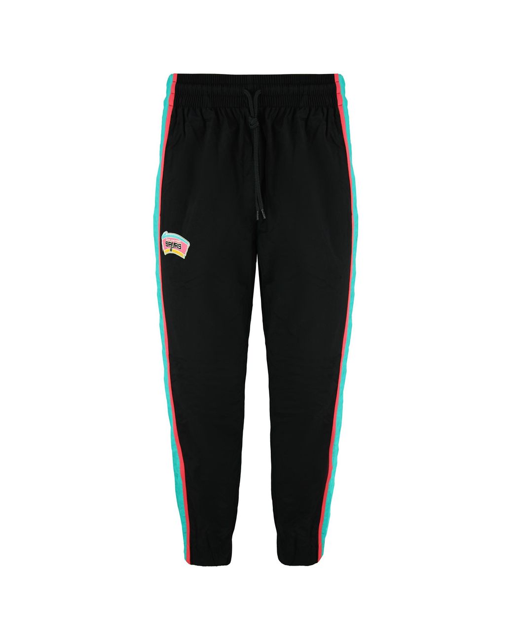 Mitchell & Ness Black Nba San Antonio Spurs Tearaway Track Pants for men