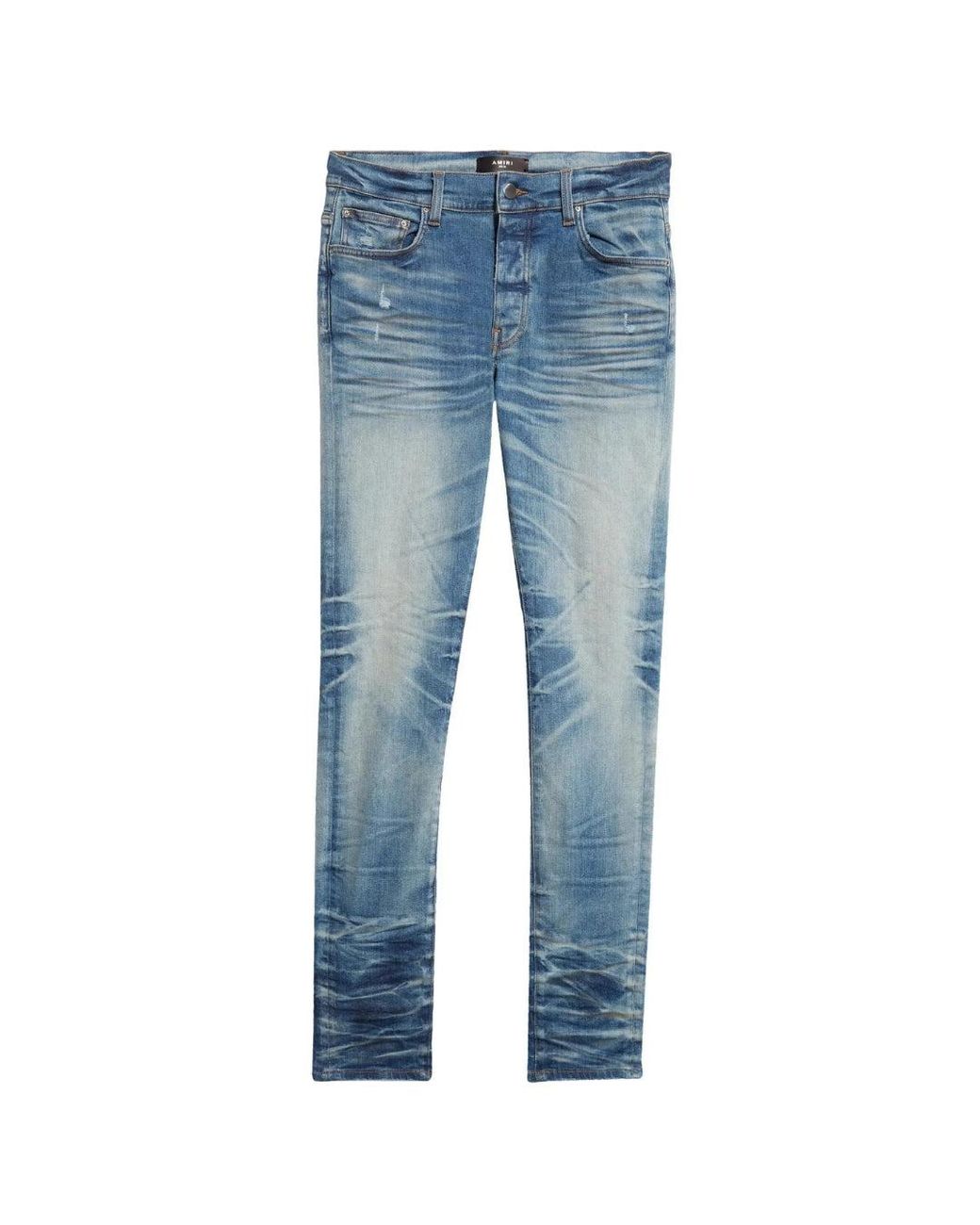 Amiri Blue Stack Jean Honeycomb for men