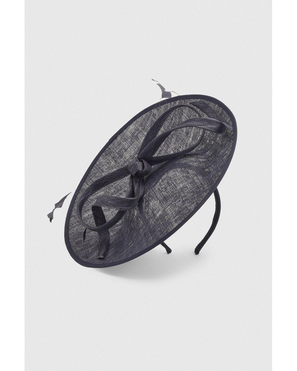 Karen Millen Blue Bow Detail Fascinator