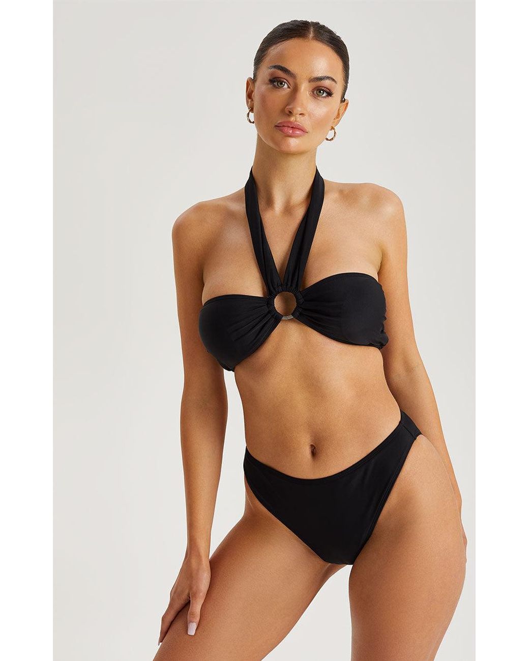 Urban Bliss Black O-Ring Bikini Top