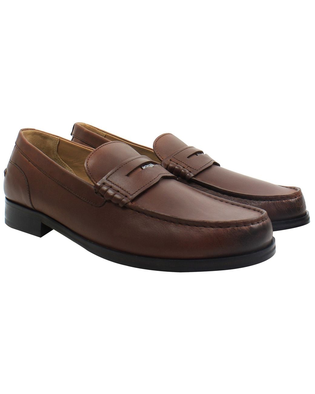 Ted Baker Brown Tirymew Loafer Shoes for men