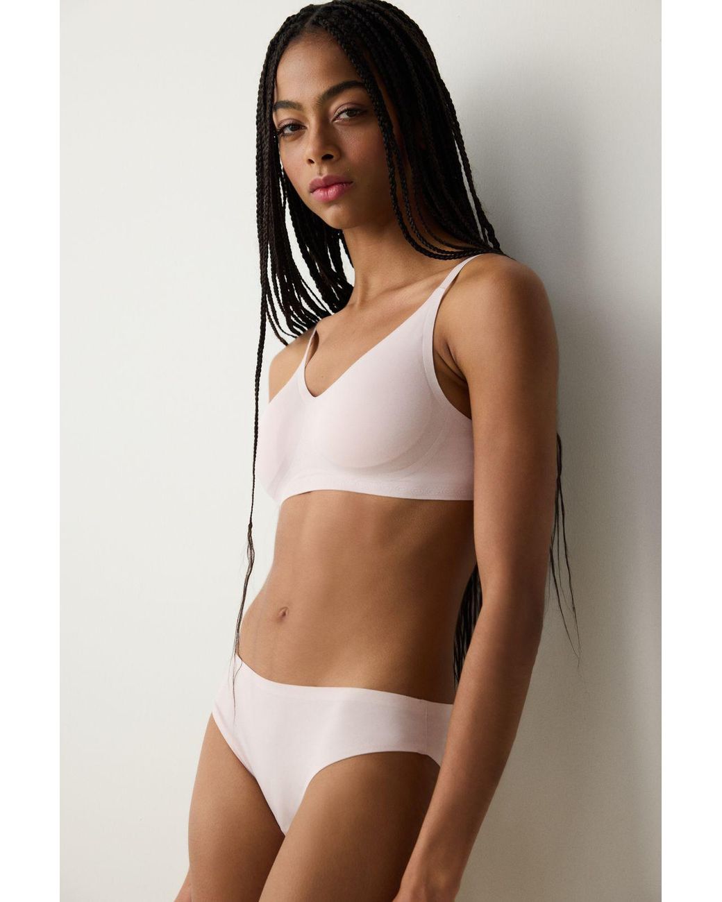Penti Black Cotton Lyocell Jersey Bralette