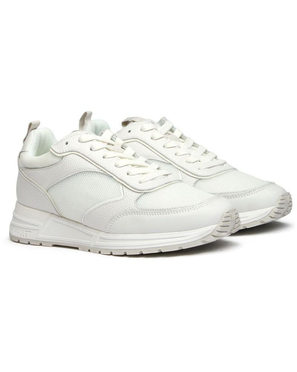 Mallet White Bethnal Trainers for men
