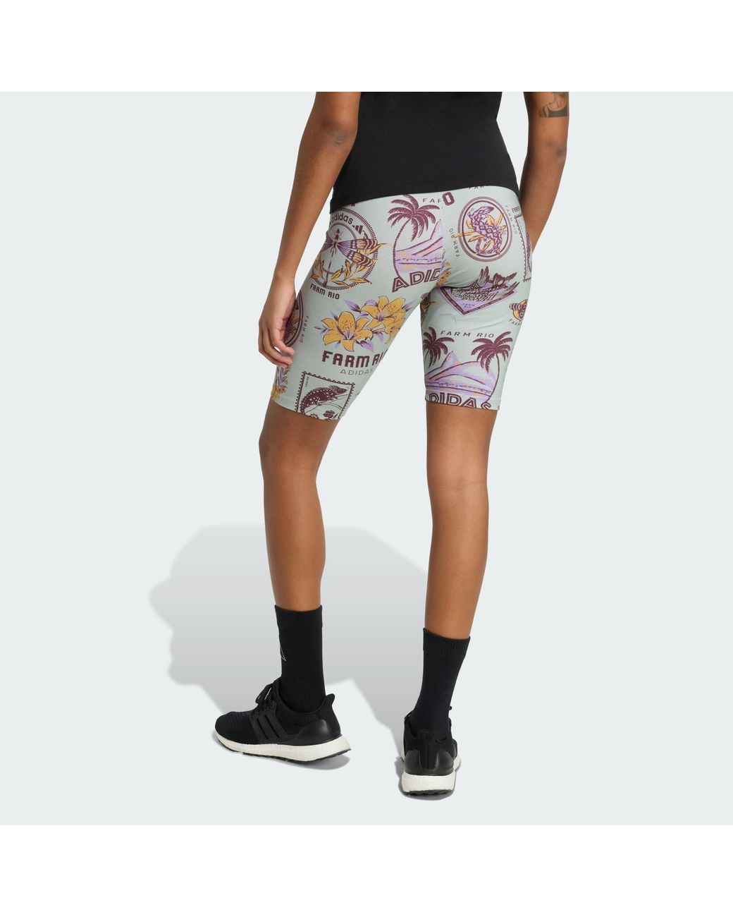 Adidas Blue X Farm Bike Shorts