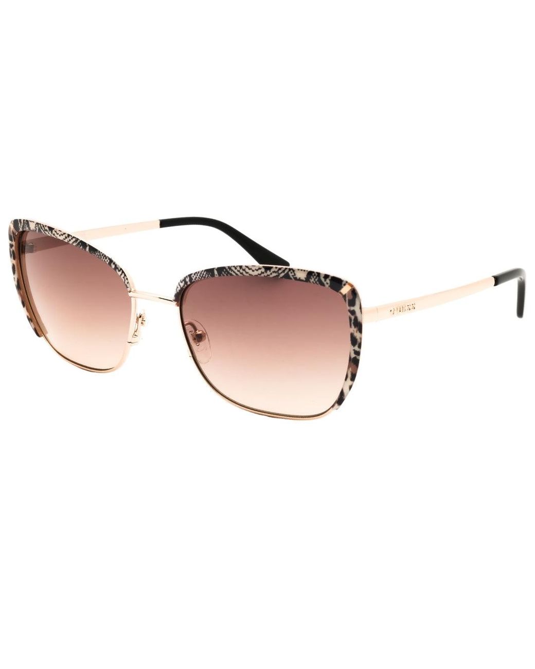 Guess Pink Shiny Rose Sunglasses Metal