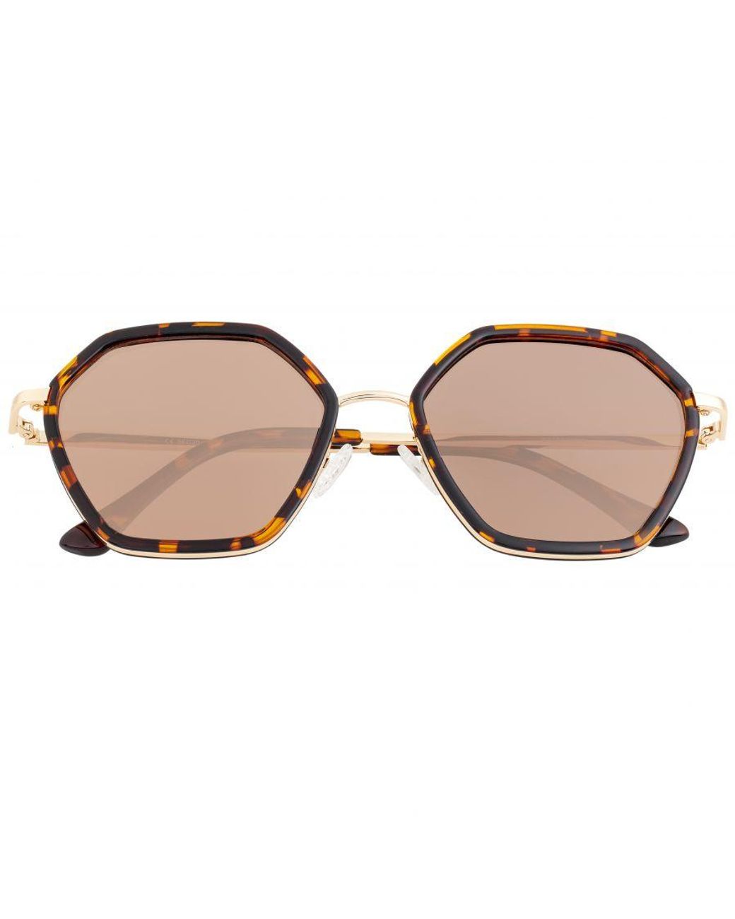 Bertha Metallic Ariana Polarized Sunglasses
