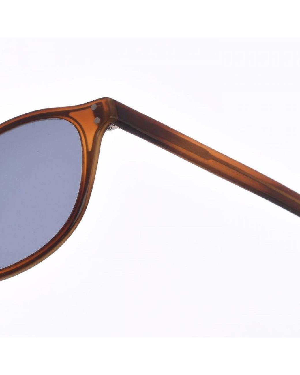 Zen Blue Z470 Oval Shape Acetate Sunglasses For