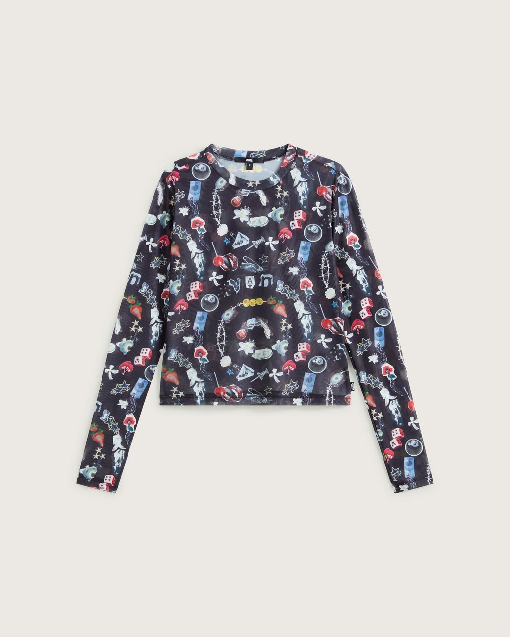 Vans Blue Ludlow Mesh Long Sleeve