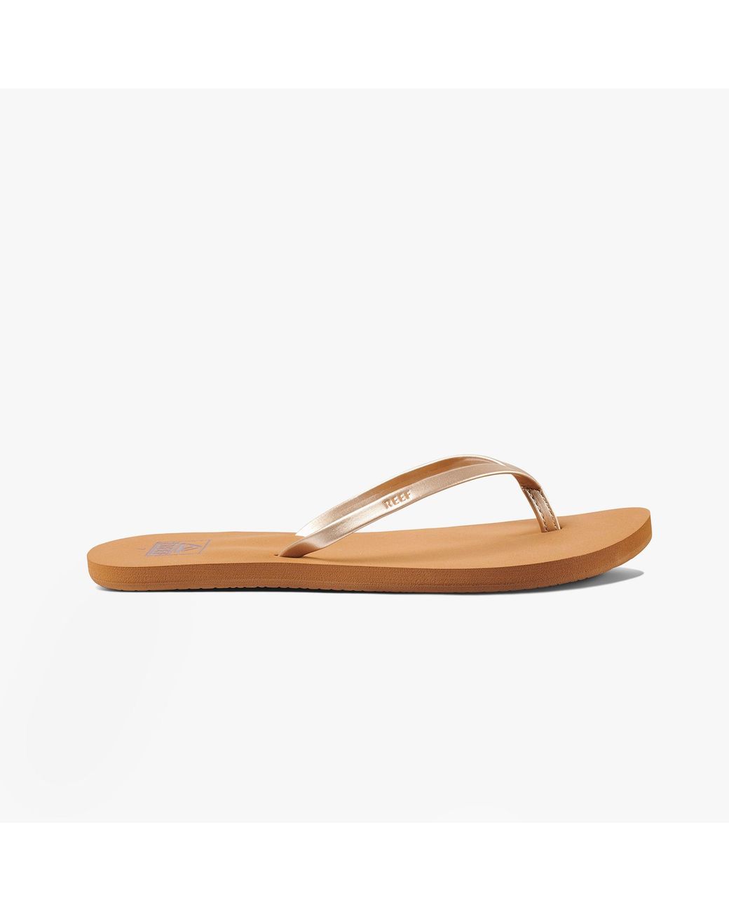Reef White Bliss Nights Sandals Tan/Champagne