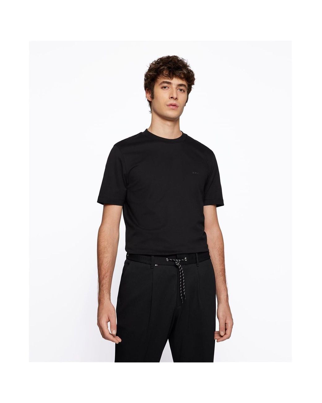 Boss Black Hbb Thompson Tonal Logo T-Shirt for men