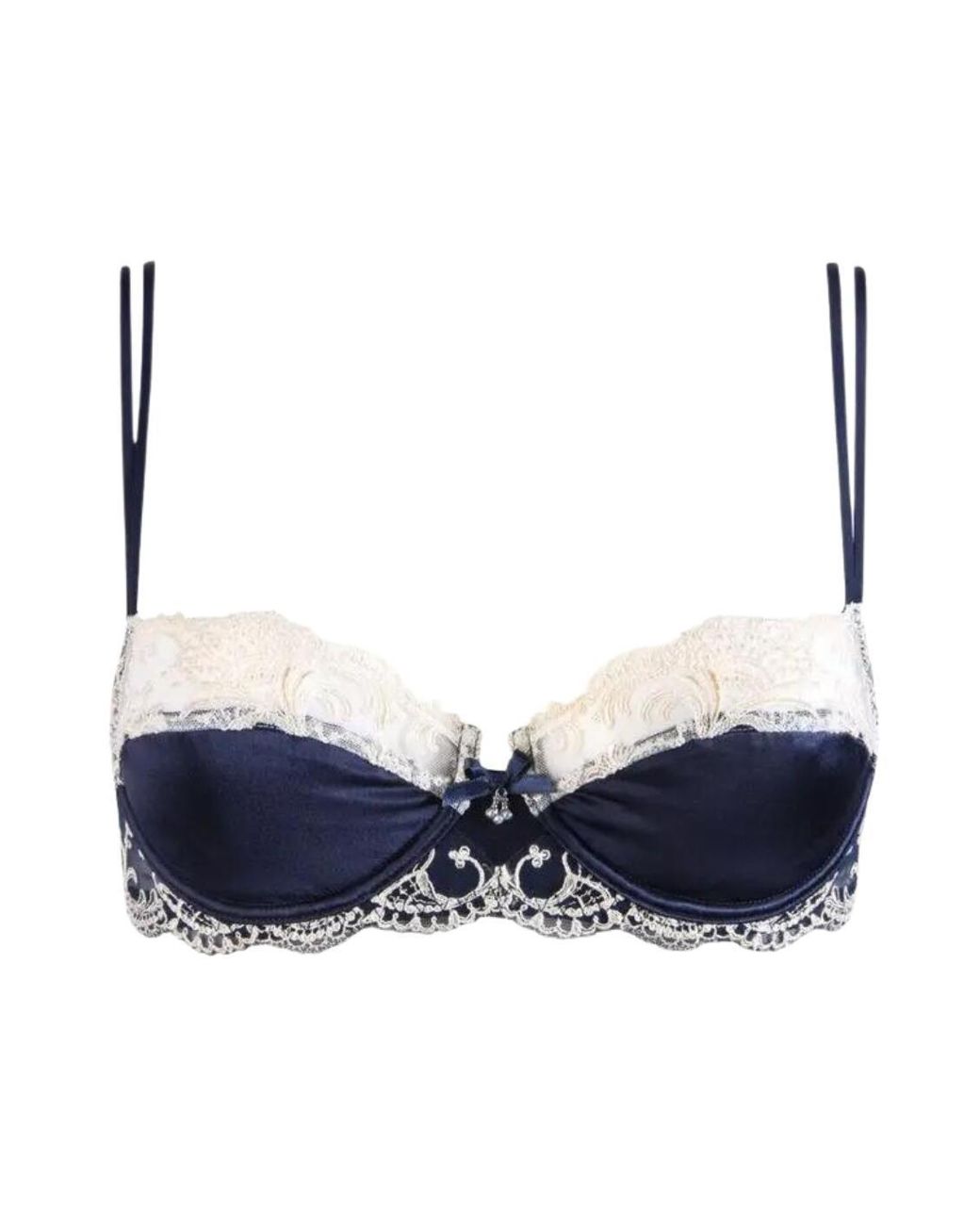 Lise Charmel Blue Acc3080 Splendeur Soie Half Cup Bra