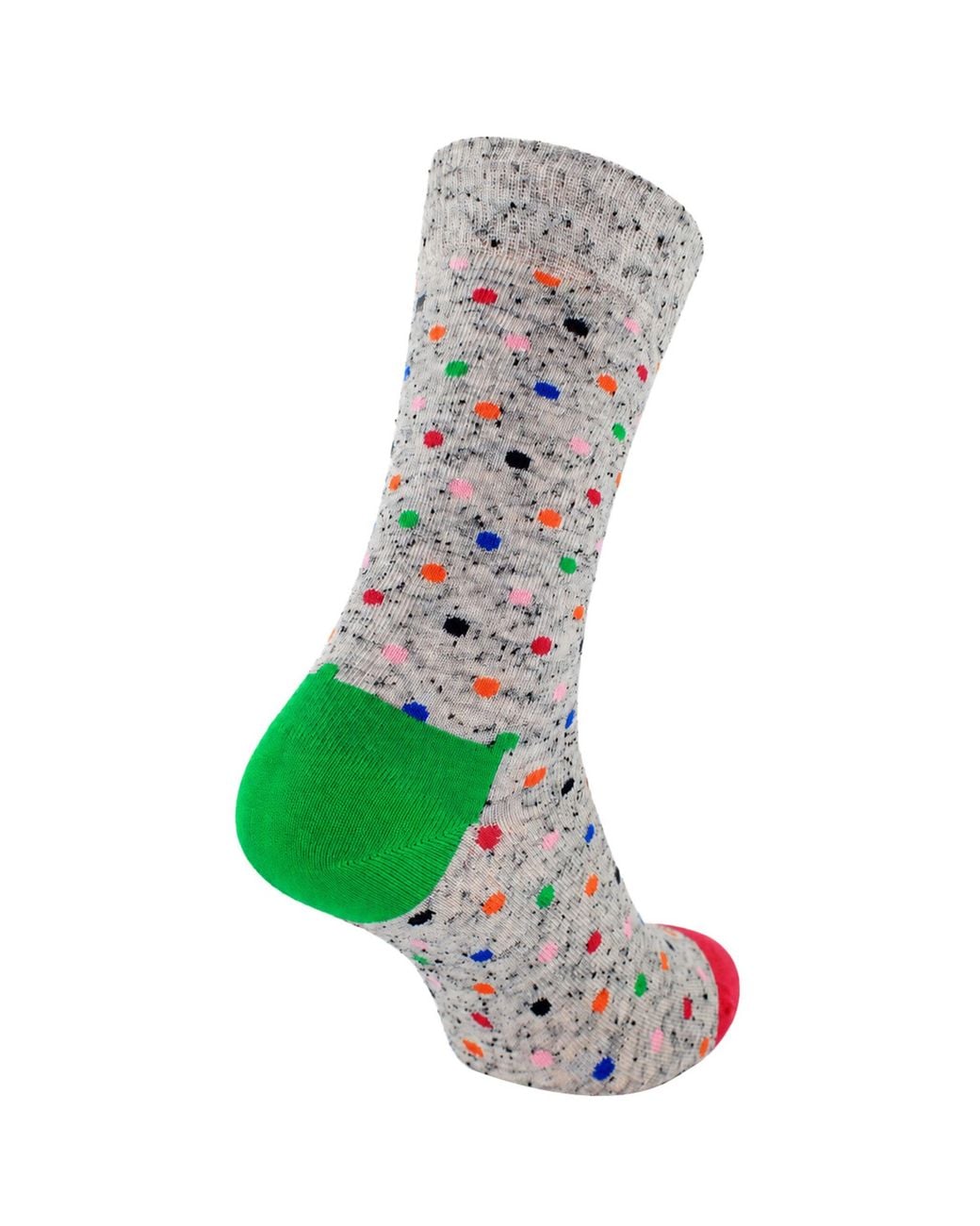 Happy Socks Gray 1-Pack Mini Dot Cotton for men