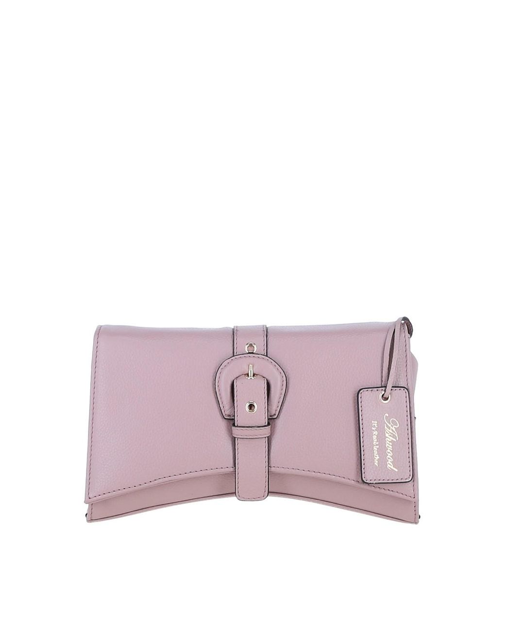 Ashwood Leather Purple 'Bellora' Real Crossbody Bag