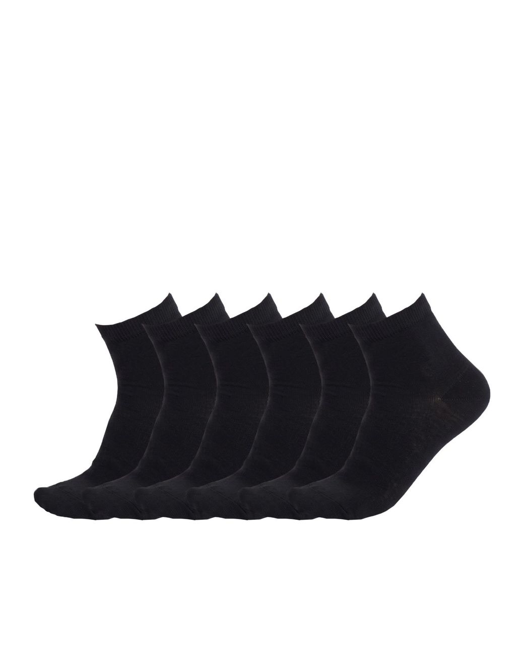 Pro Socks Blue 6 Pairs Bamboo Low-Cut S20800