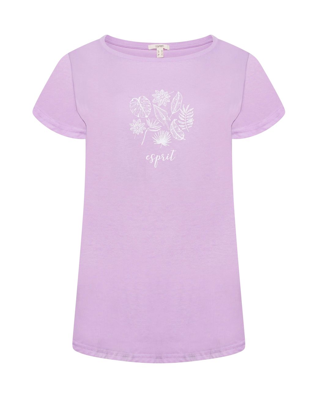Esprit Purple Ladies T-Shirt Cotton