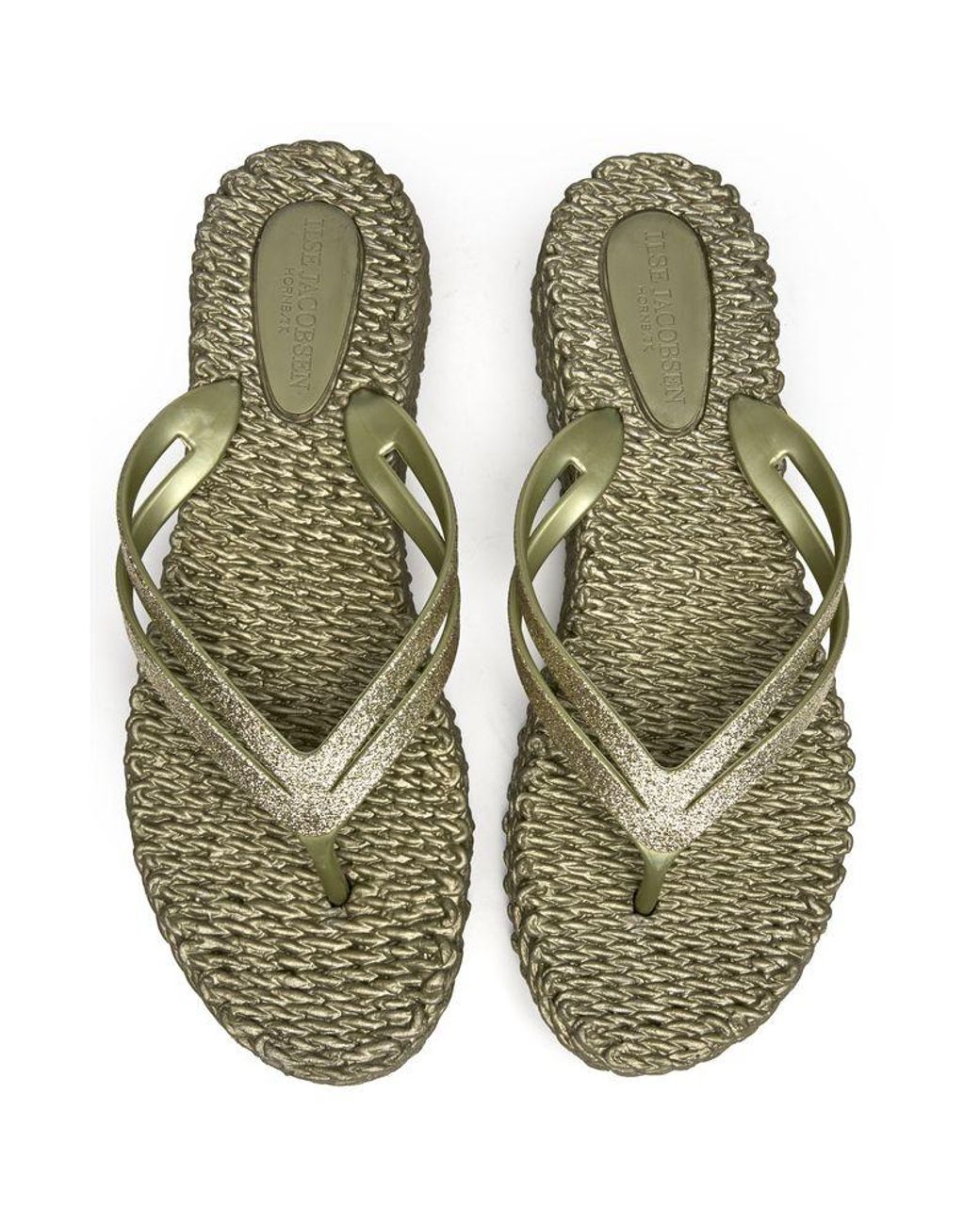 Ilse Jacobsen Green Cheerful 13 Sandals