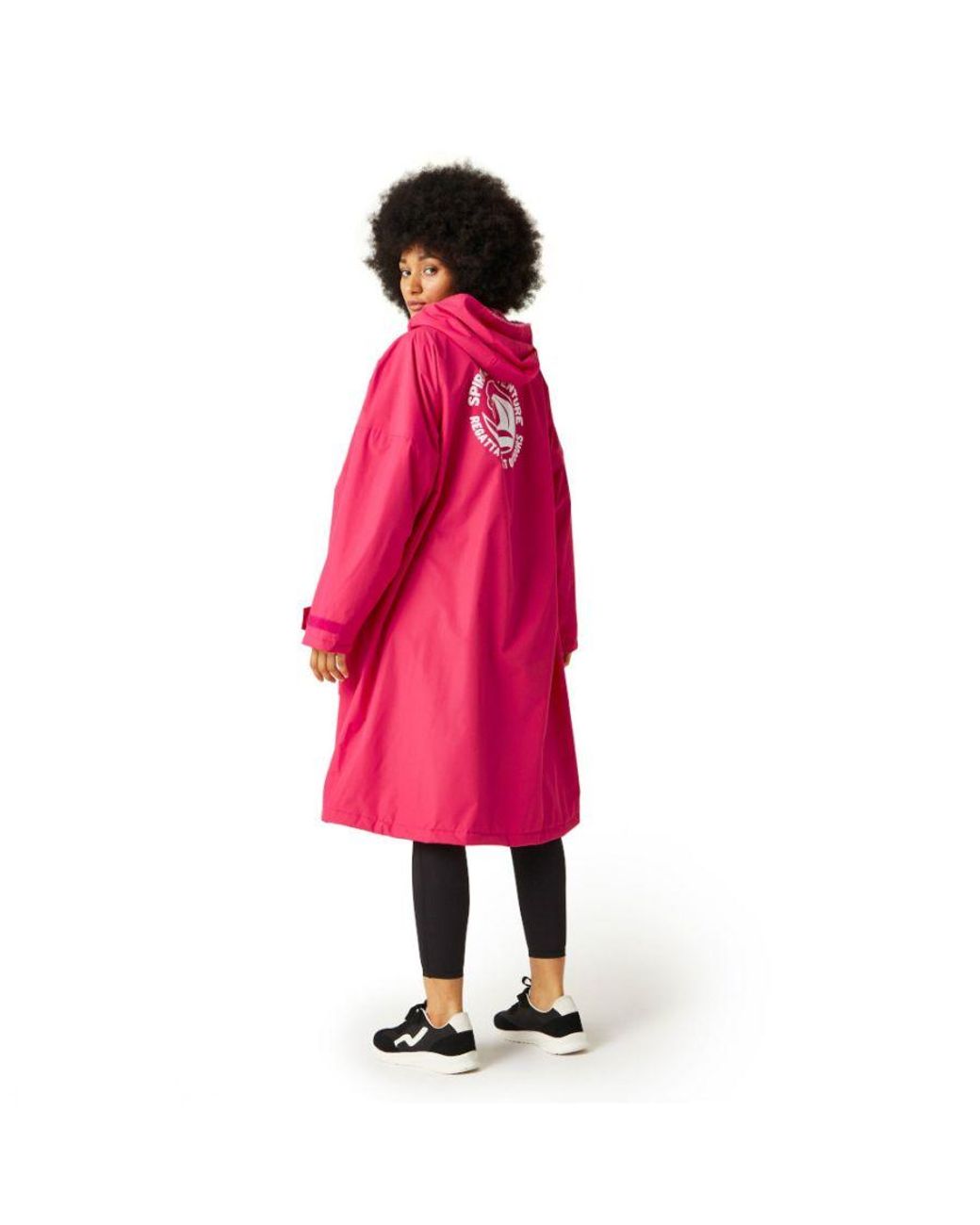 Regatta Pink Adult Waterproof Fleece Lined Robe Jacket for men