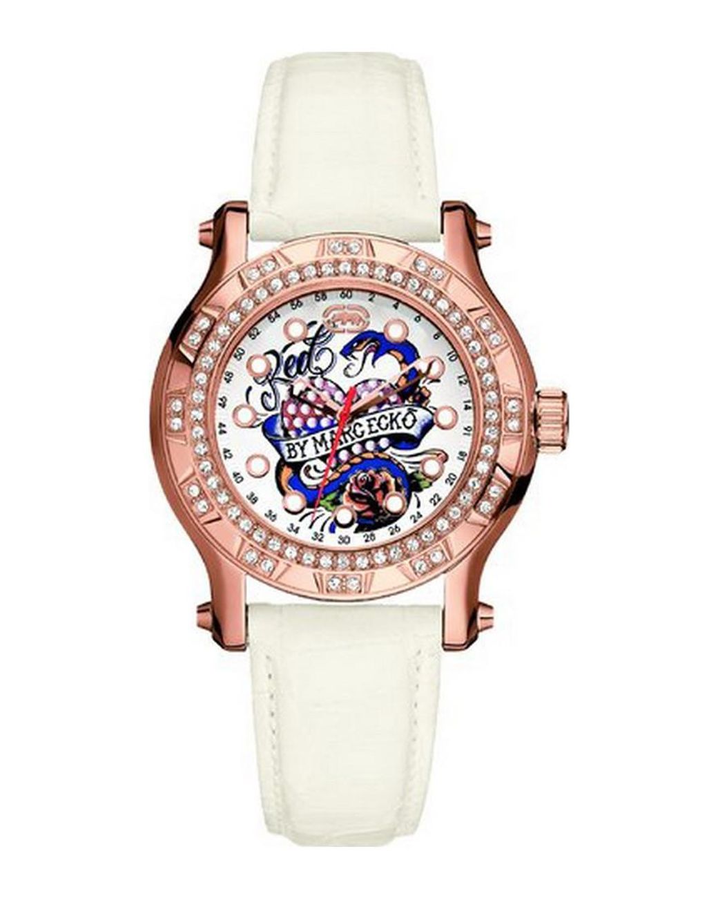 Marc Ecko Metallic E13599M1 Midsize Flyaway Watch