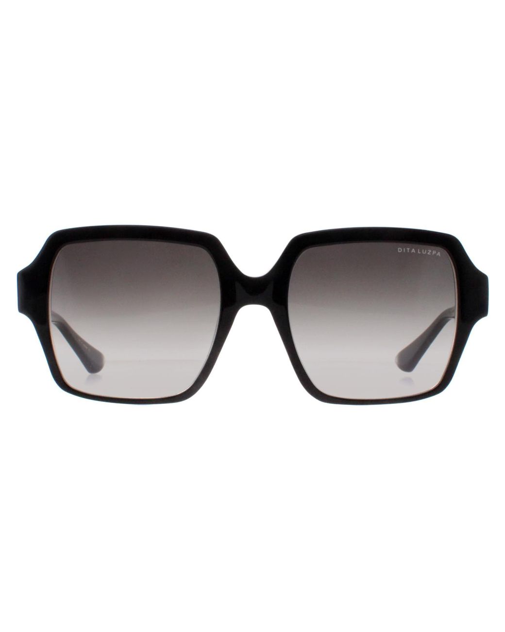 Dita Eyewear Black Square Dark To Clear Gradient Luzpa