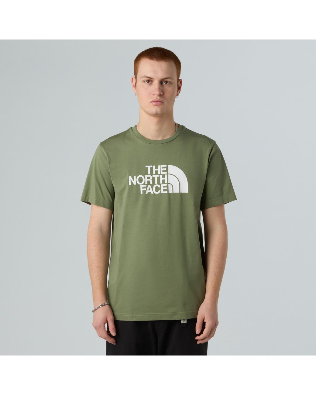 The North Face Green Easy T-Shirt Bark Mist for men