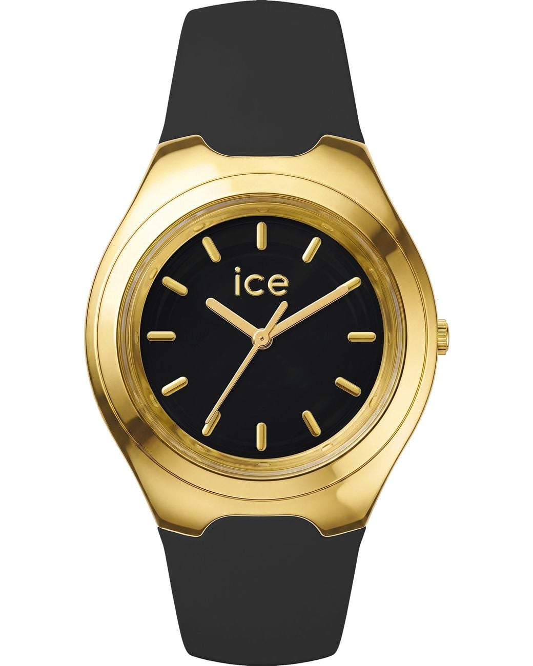 Ice-watch Ice Watch Ice Bubble 025951 Silicone in Black | Lyst UK