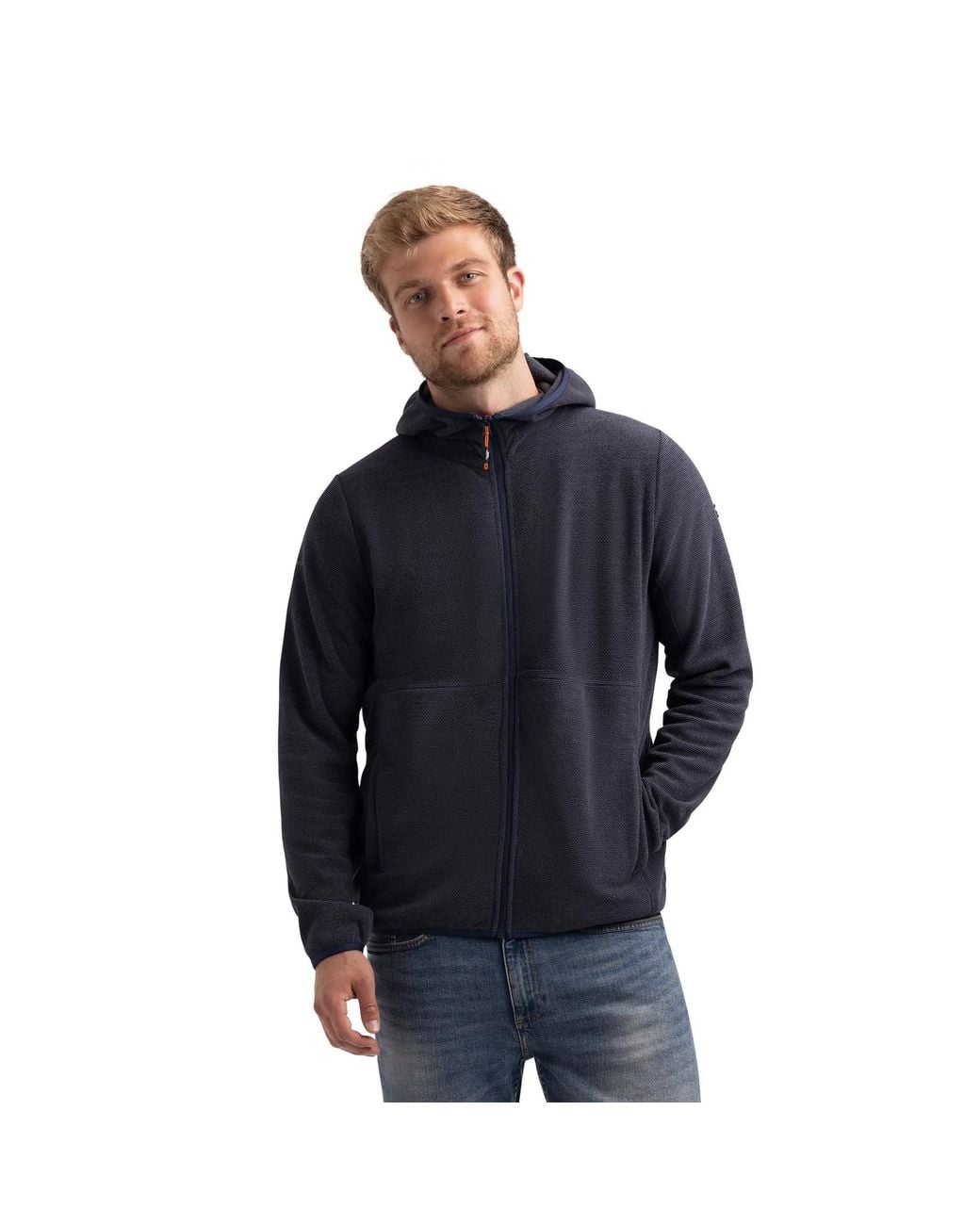 Trespass Blue Brian At200 Full Zip Fleece Jacket Tone) for men