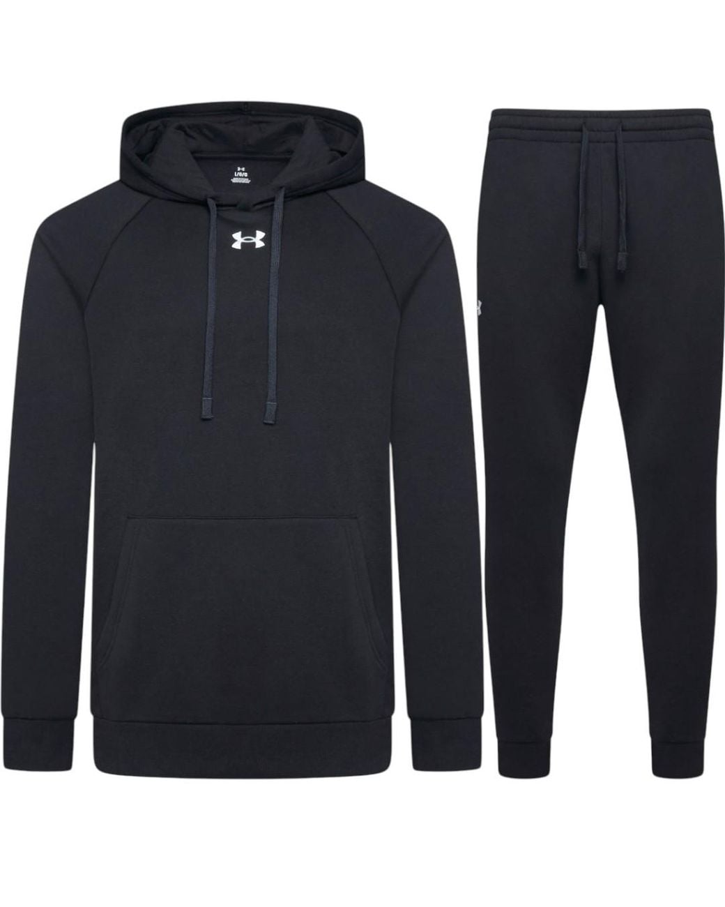 Under Armour Blue Ua Rival Fleece Tracksuit Cotton for men