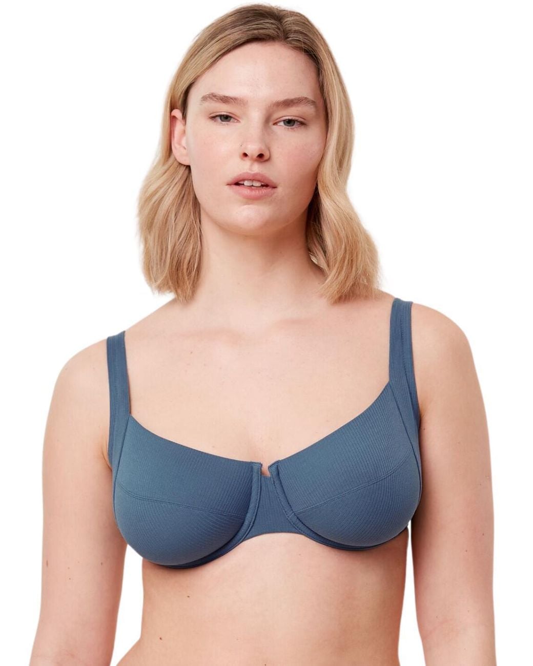 Triumph Blue Natural Spotlight Moulded Bra