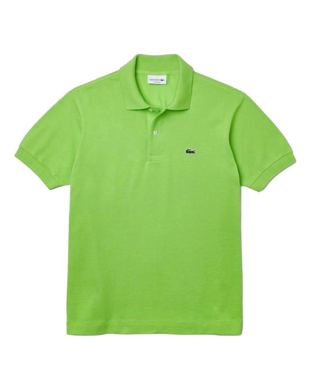 Lacoste Green L1212 Polo T Shirts Classic Golf Tee for men