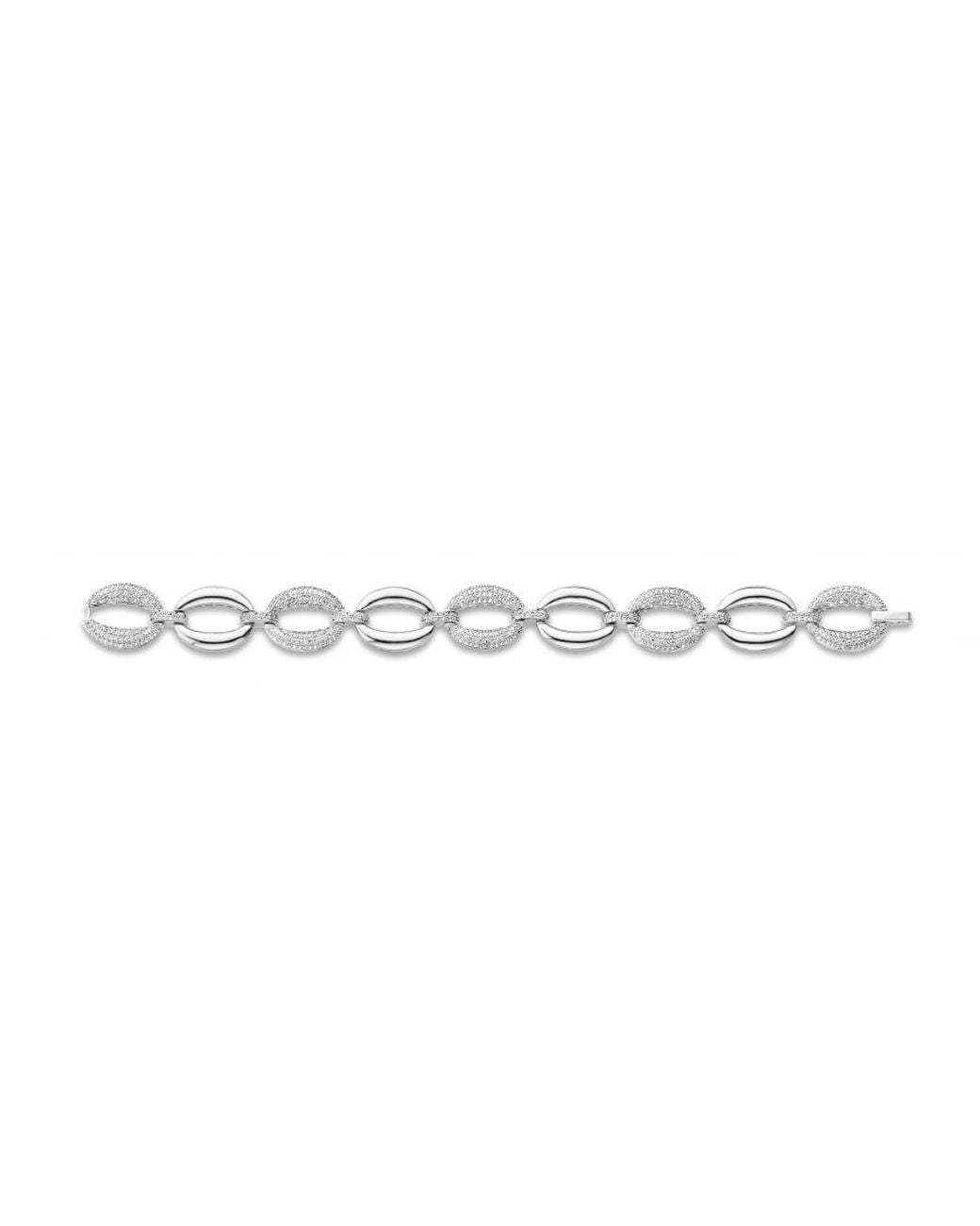 Orphelia Black 'India' 925 Sterling Bracelet