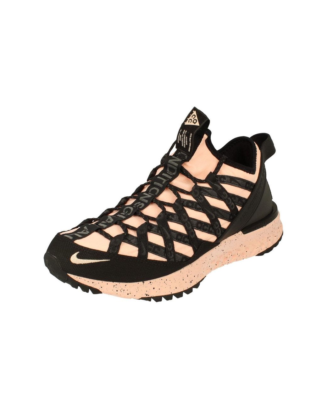 Nike Black Acg React Terra Gobe Trainers for men