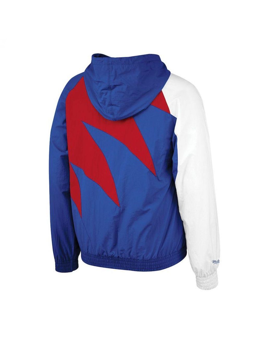 Mitchell & Ness Blue Shark Tooth Philadelphia 76Ers Jacket for men
