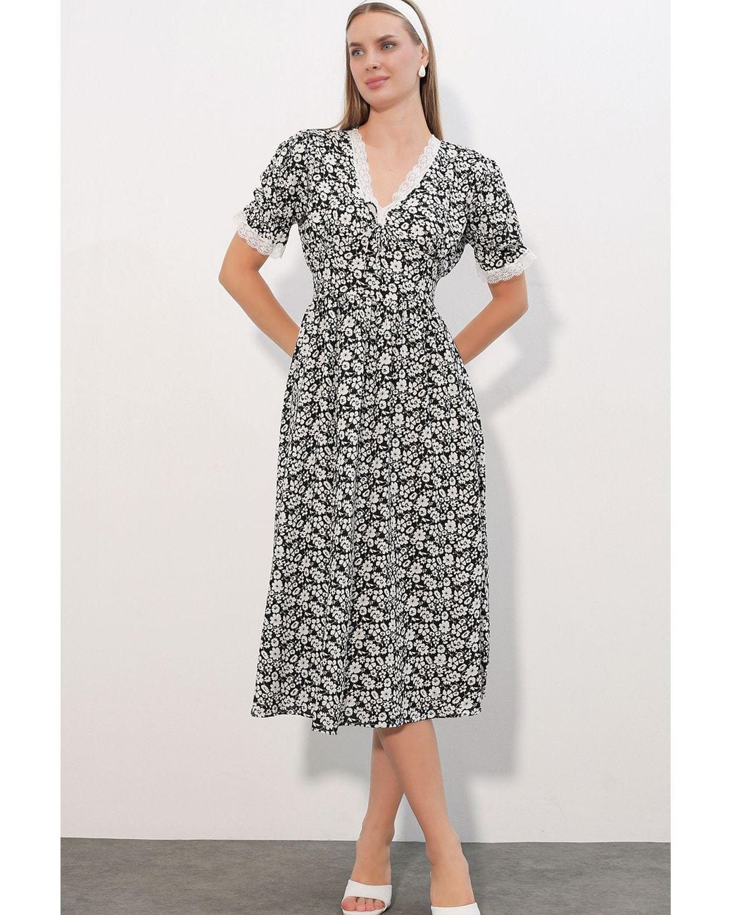 Bigdart Multicolor Viscose Knit Dress