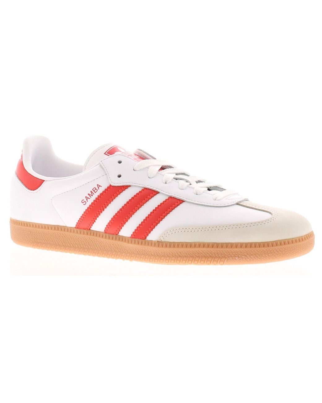 Adidas Originals Black Trainers Samba Og Leather Lace Up for men