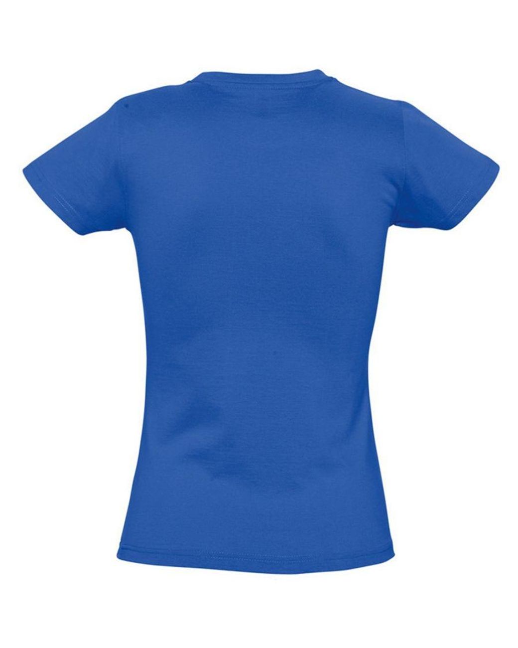 Sol's Blue Ladies Imperial Heavy Short Sleeve T-Shirt (Royal) Cotton