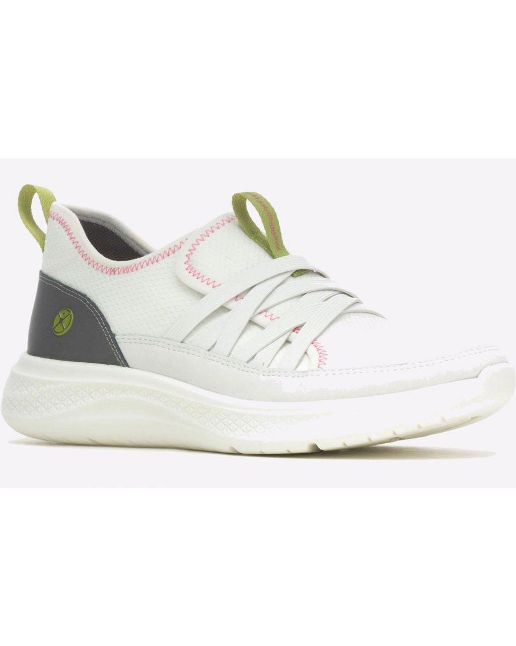 Hush Puppies White Elevate Step