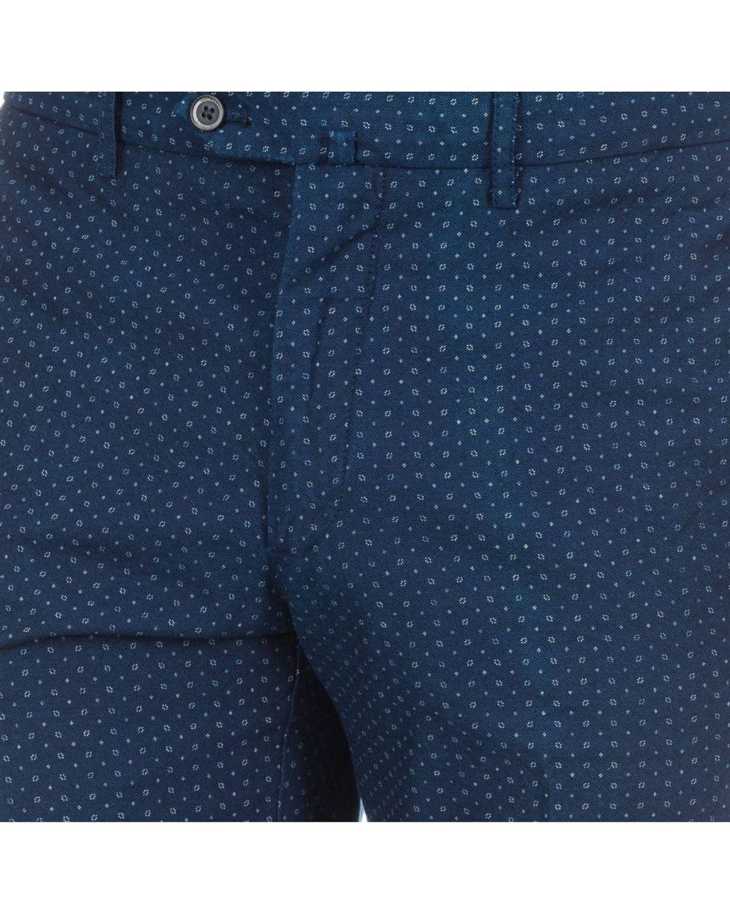 Hackett Blue Straight-Cut Denim Shorts With Hems Hm800752 for men