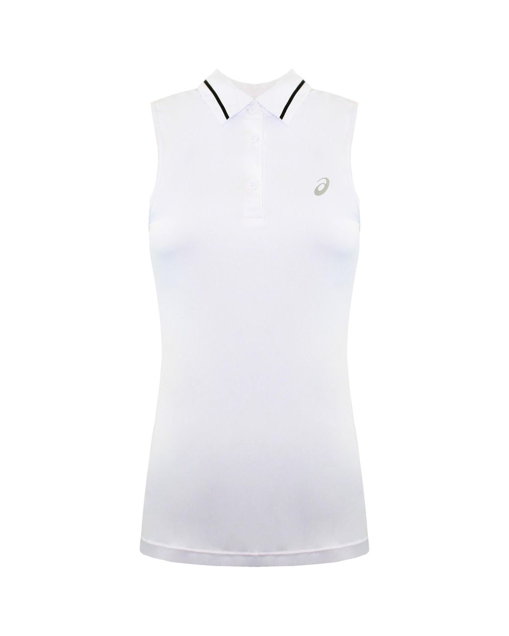 Asics White Club Tennis Vest