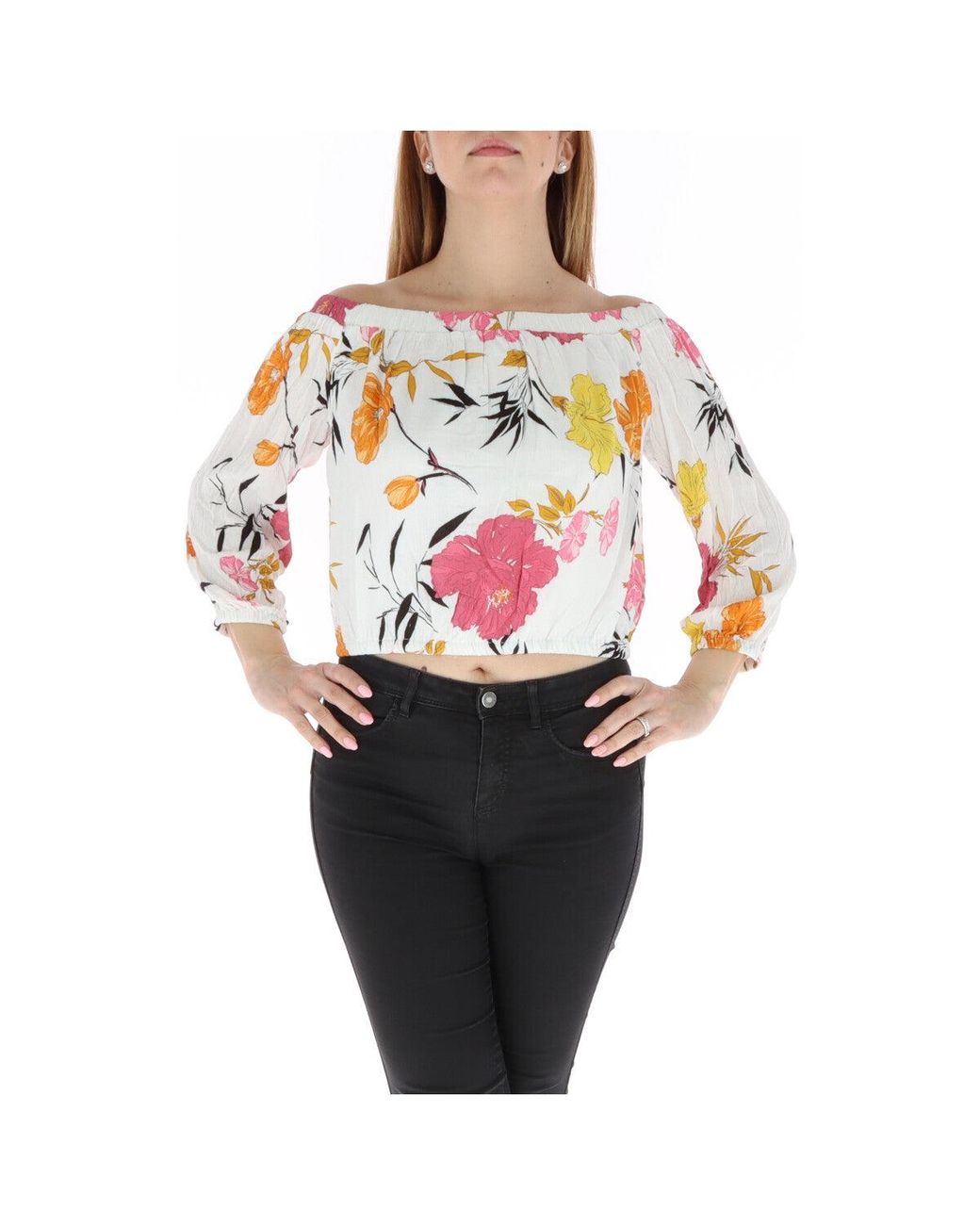 Guess Witte Top in het Red