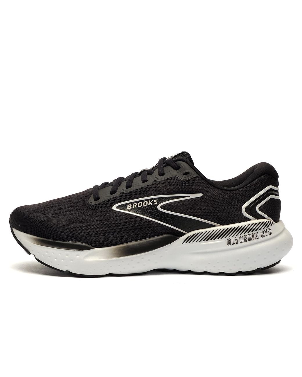 Brooks Black Glycerin Gts 21 Running Shoes for men
