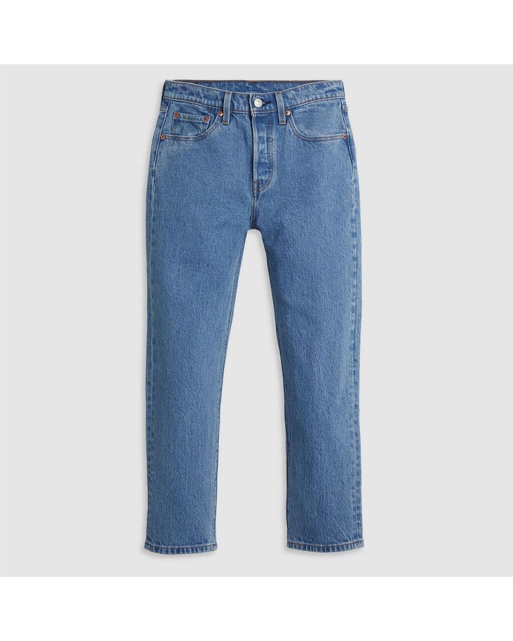 Levi's Blue Levi's Cropped Jeans