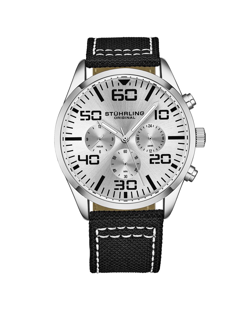 Stuhrling Metallic Quartz 42Mm for men