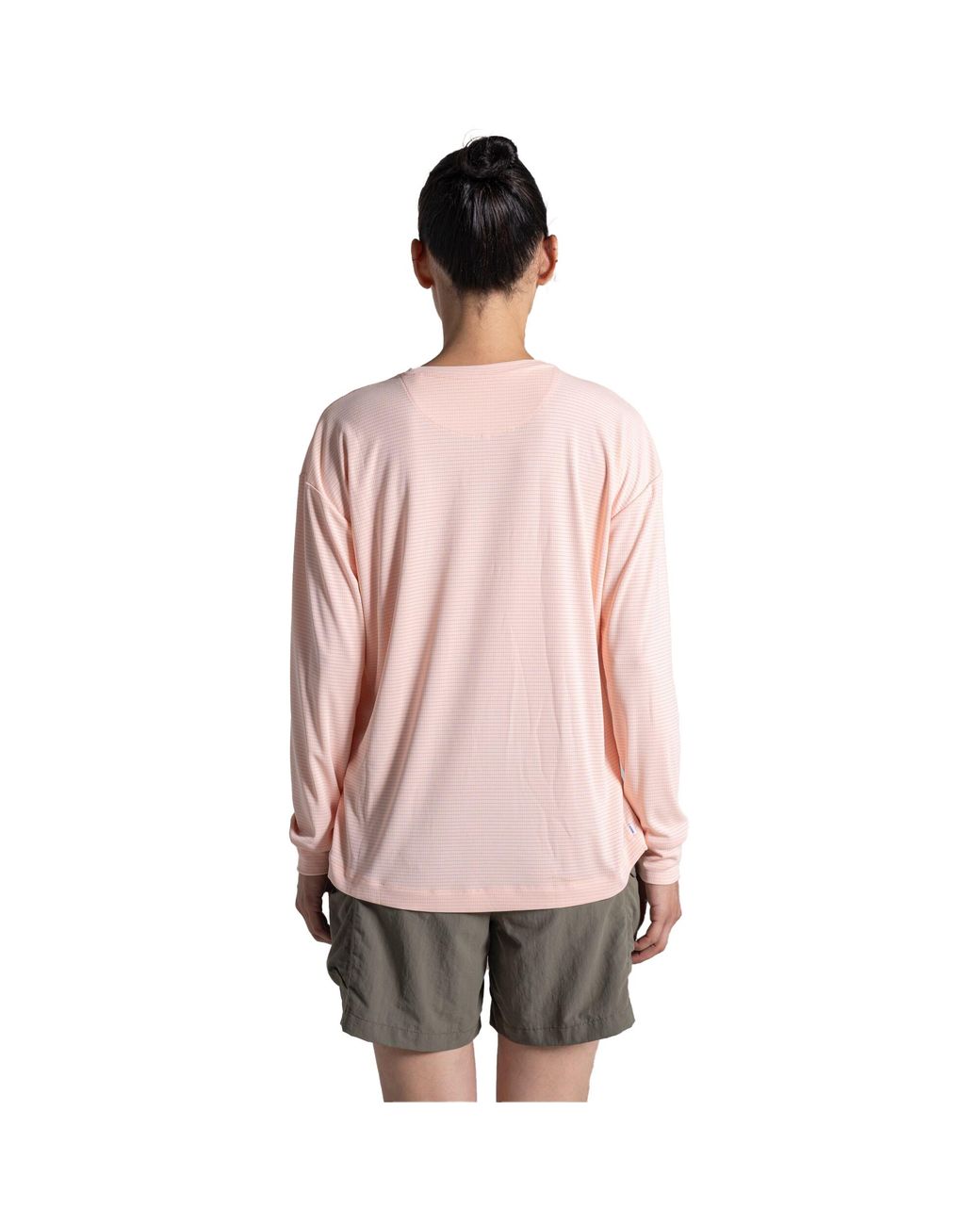 Craghoppers Pink Ladies Nosilife Long-Sleeved T-Shirt (Sherbert Dip)
